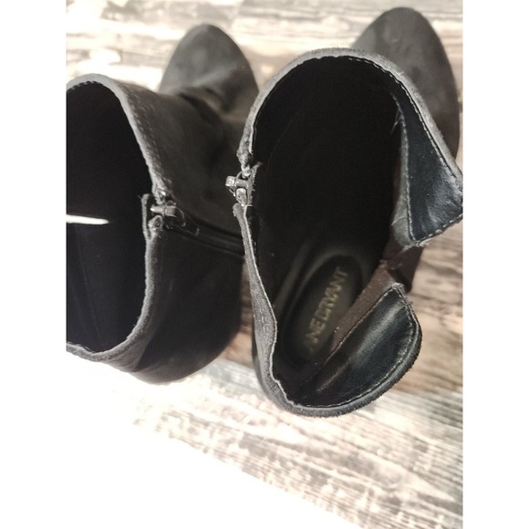 LANE BRYANT Plus Size Wide Width Faux Suede Ankle Booties Shoes Womens Size 8 W - Picture 9 of 9